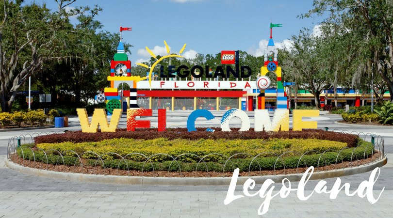 Welcome sign to Florida's Legoland with colorful blocks and letters orlando, theme, parks, amusement, top, 10, guide, legoland