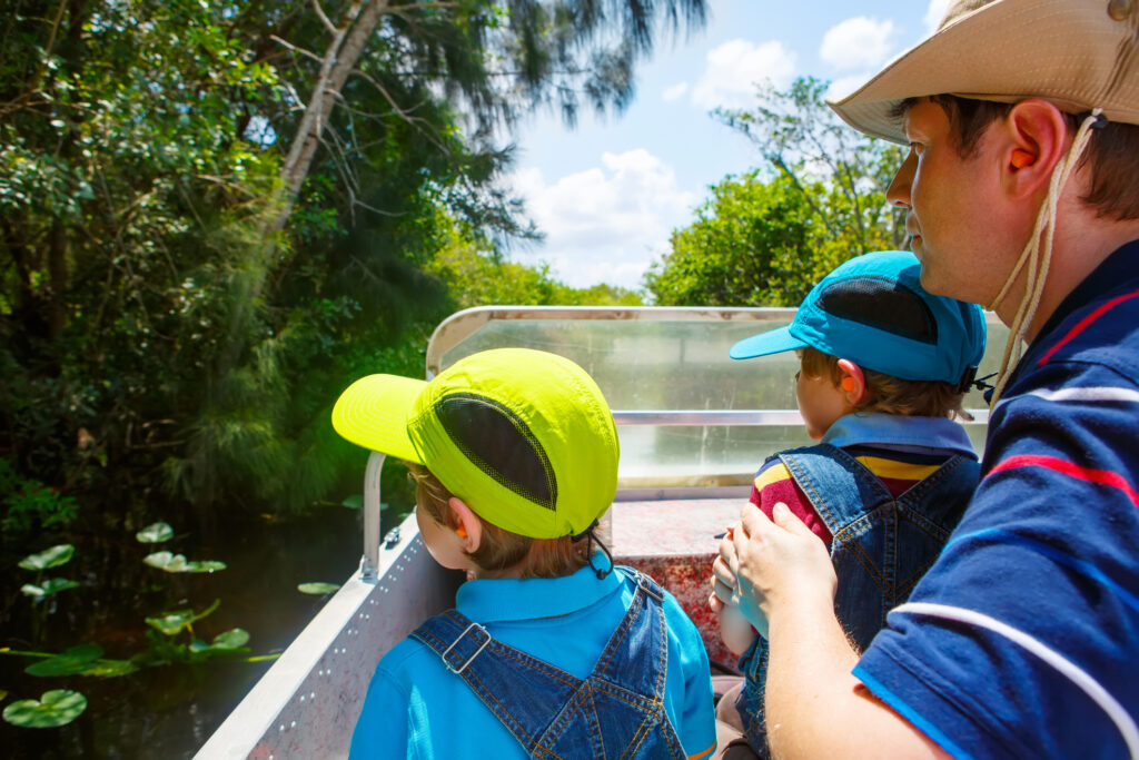airboat adventure excursion in Davenport Florida; mangroves