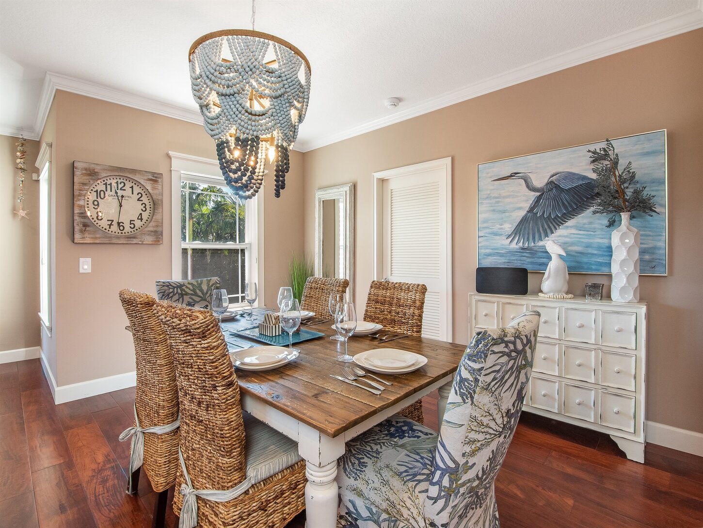 Formal dining space