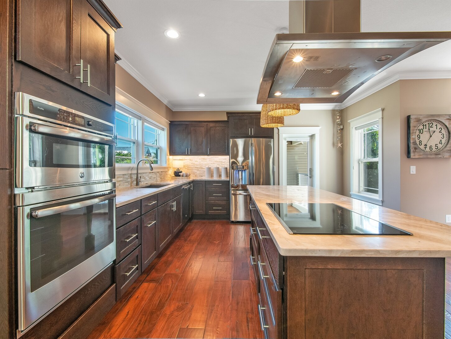 A chefs kitchen