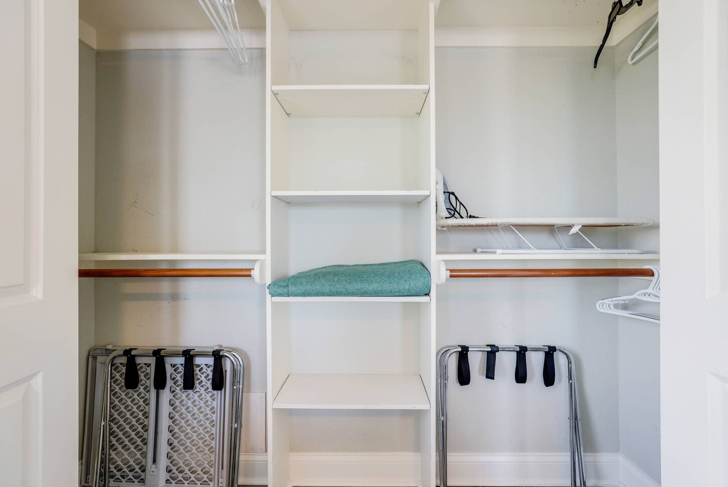 Plenty of closet space