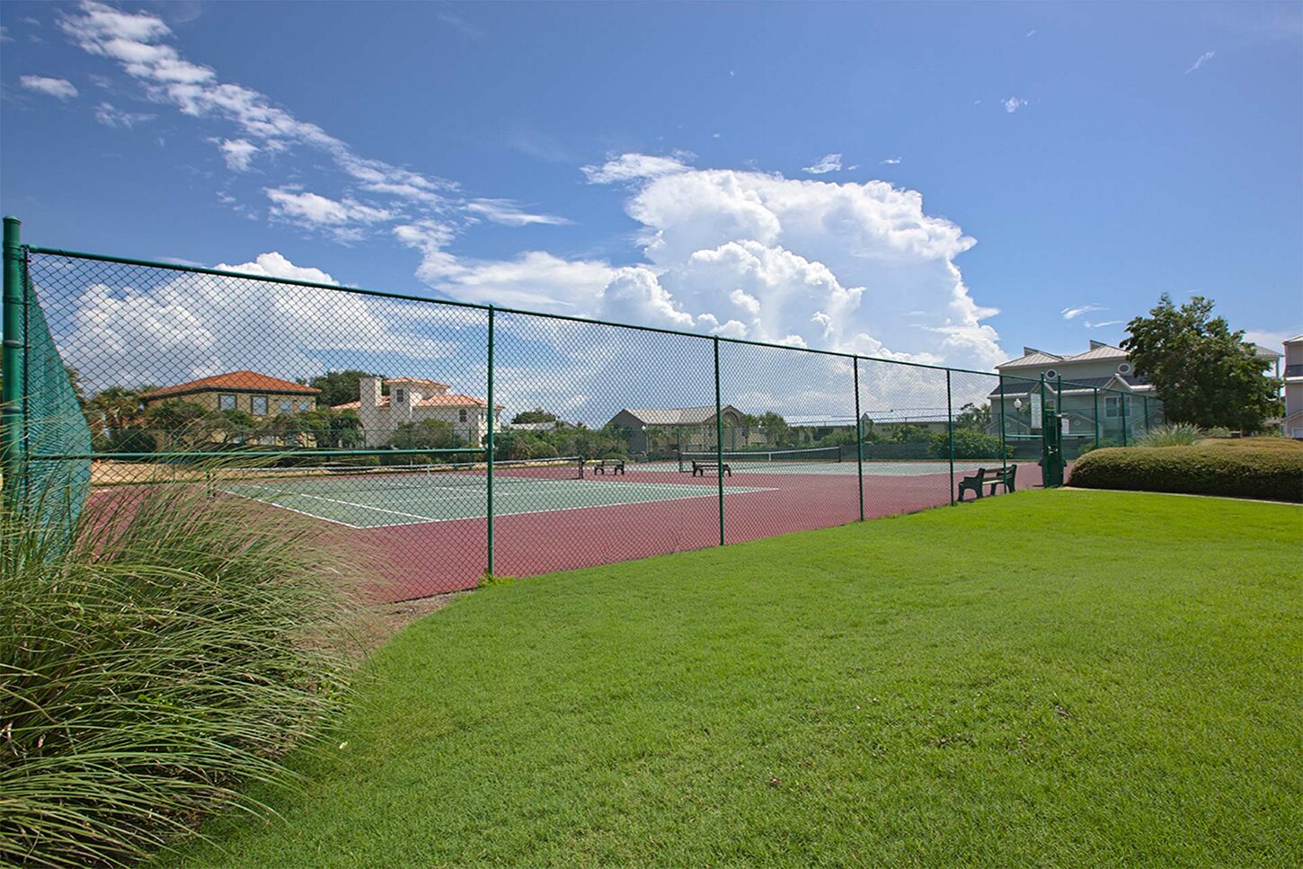 Tennis courts