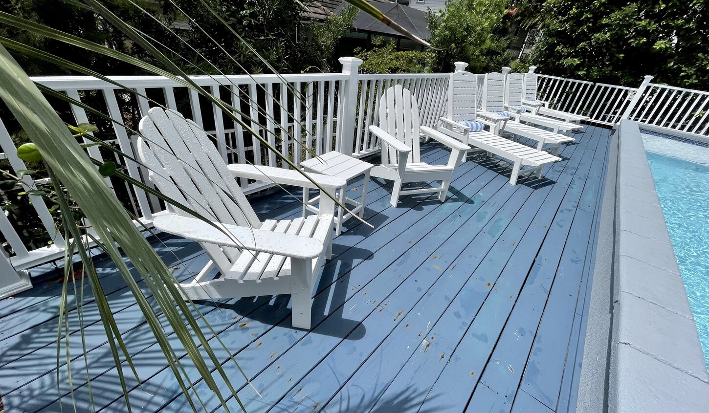 Pool deck