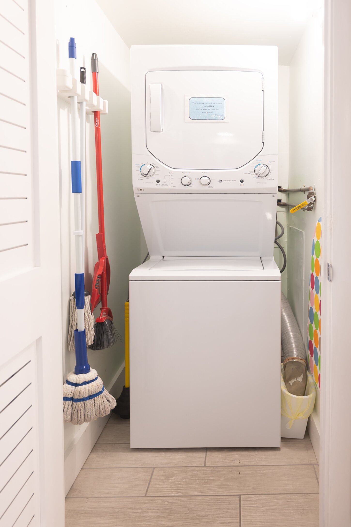 Washer & dryer available