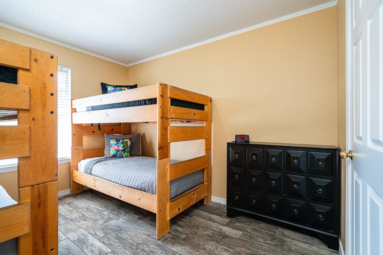 kids bedroom with bunk beds