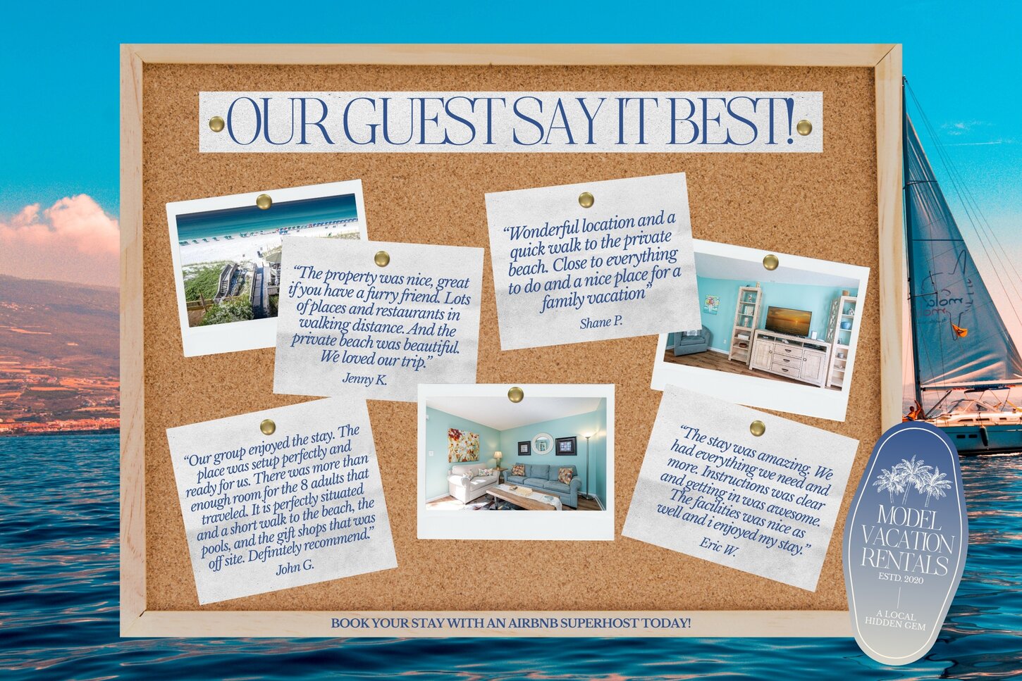 5 Star Rated Guest Reviews