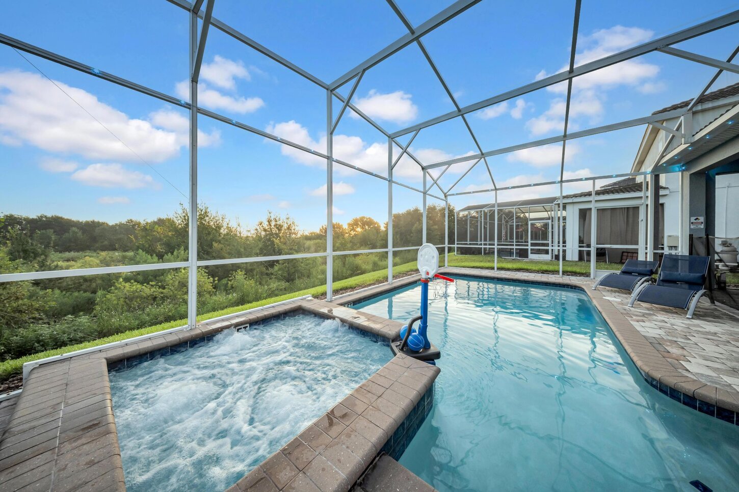  From  pool and  axe throwing to cozy nights by the  fire pit, tasty meals on the  grill, and a relaxing soak in the  hot tub.
