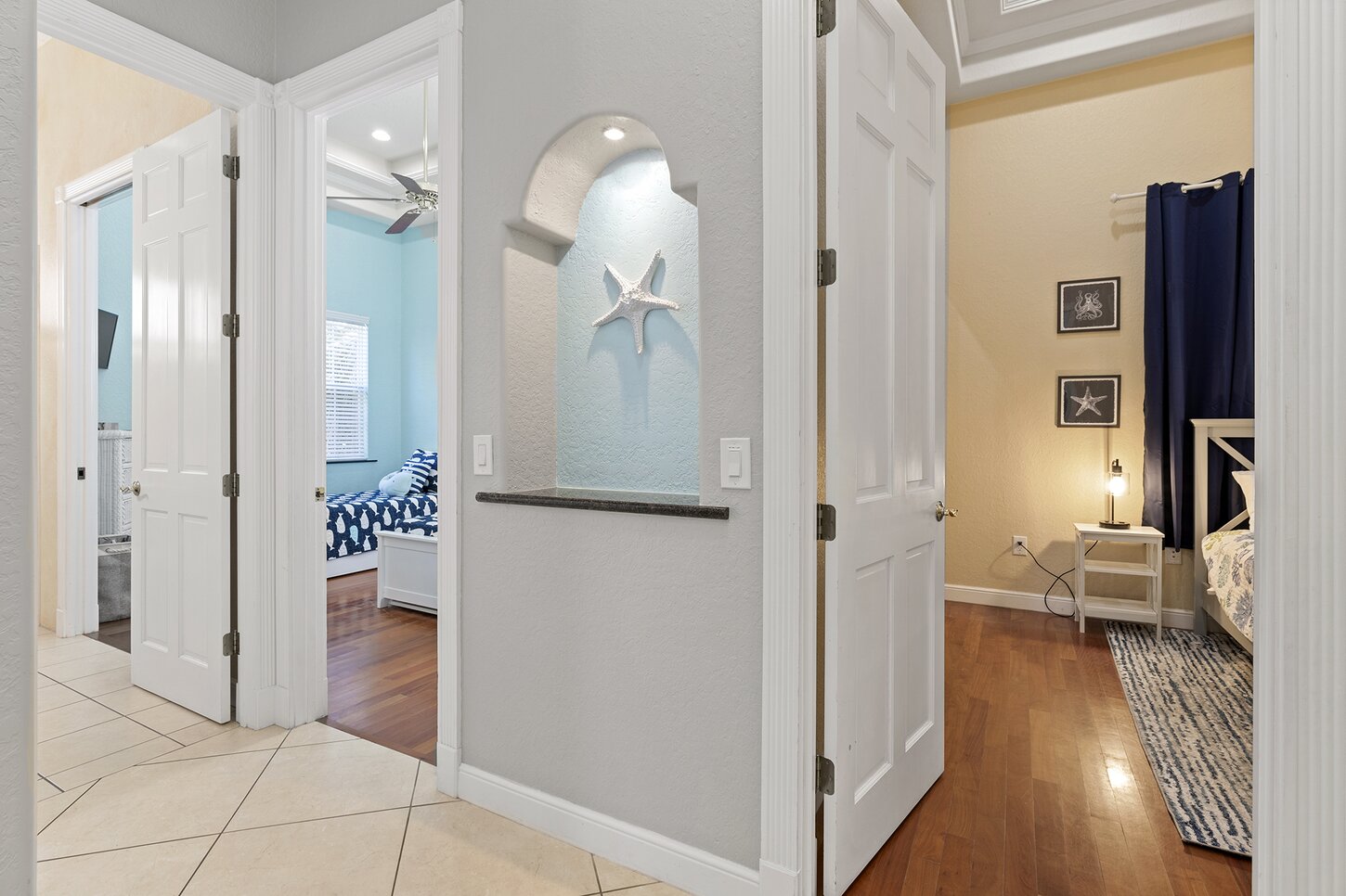 Hallway between kids room and suite 2
