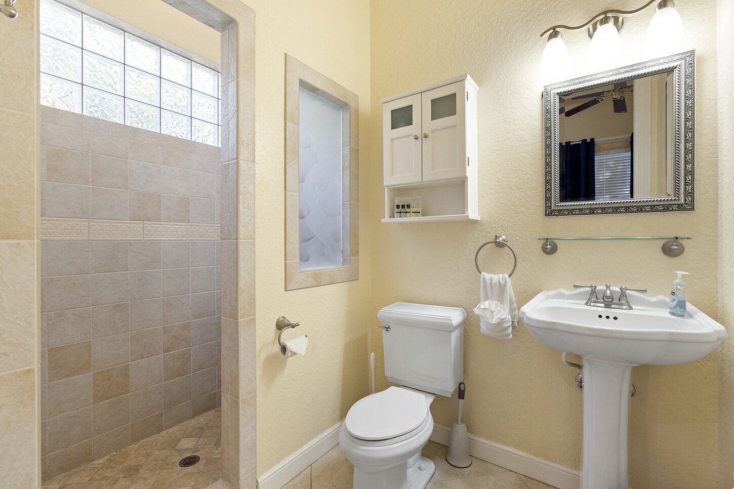 Suite 2  Bathroom  Beautiful tiled shower