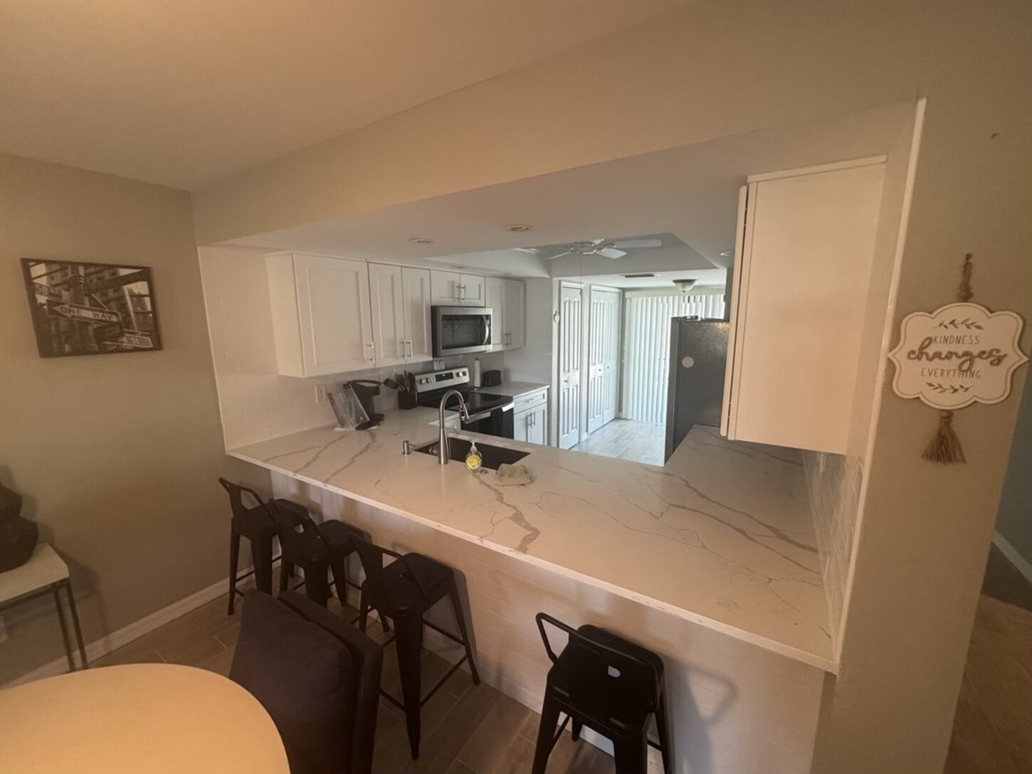 Breakfast nook (Turn Phone Sideways for Full Picture)