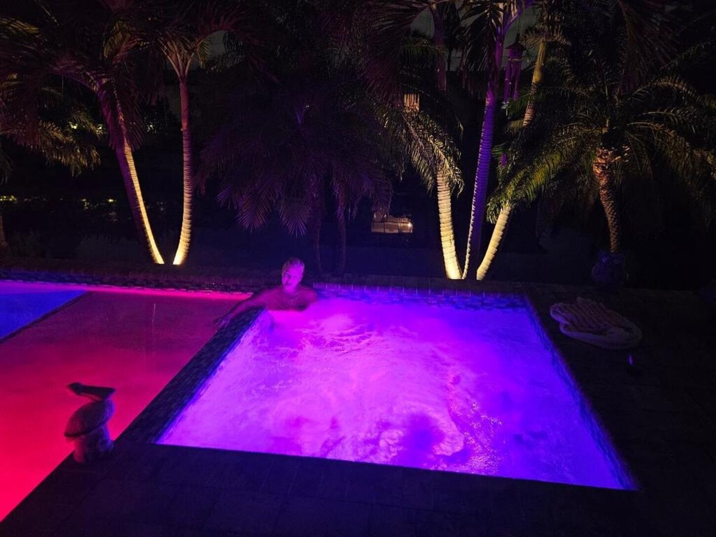 Heavenly Evening in the Hot Tub :D