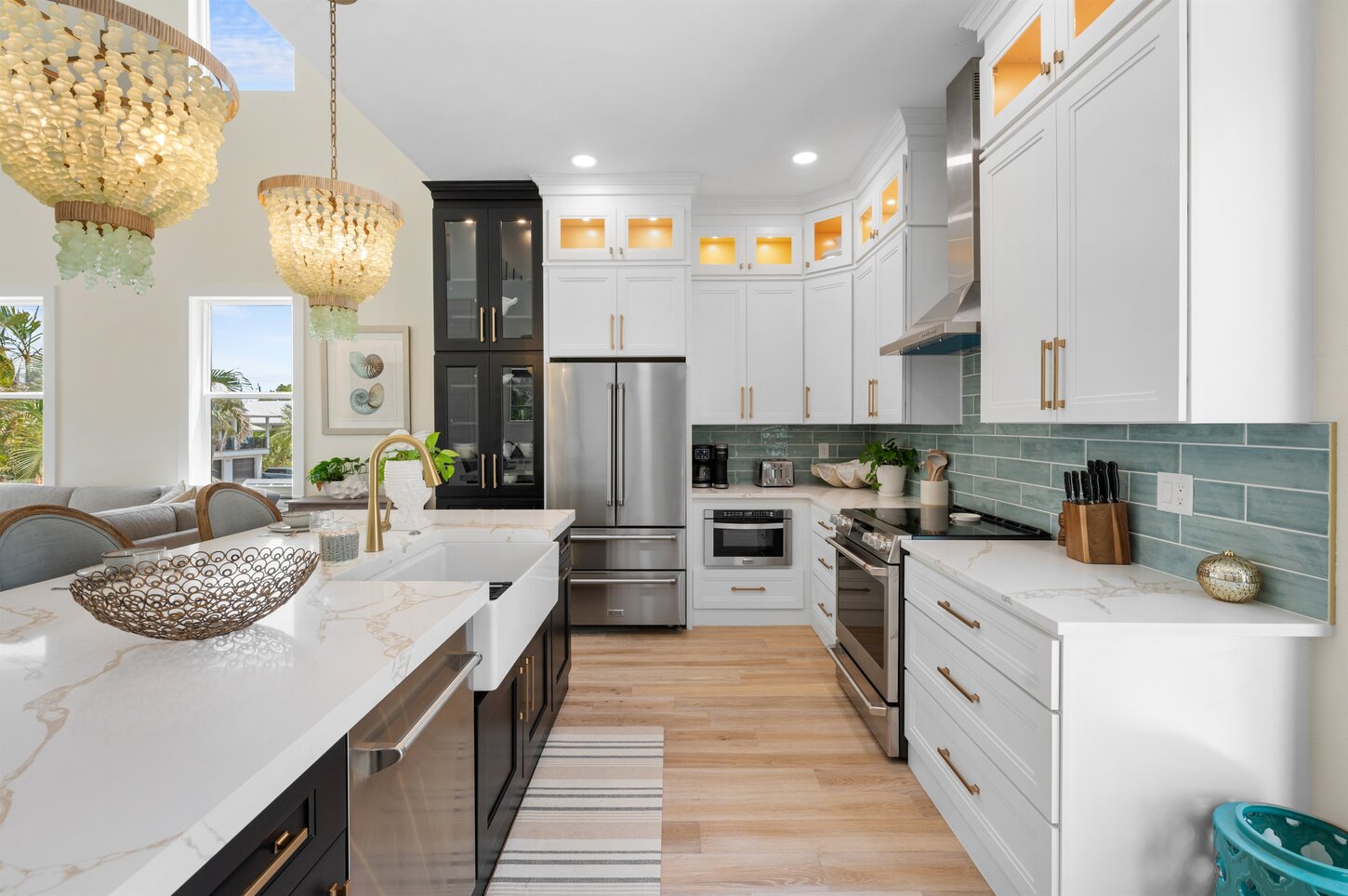 Sleek, modern kitchen