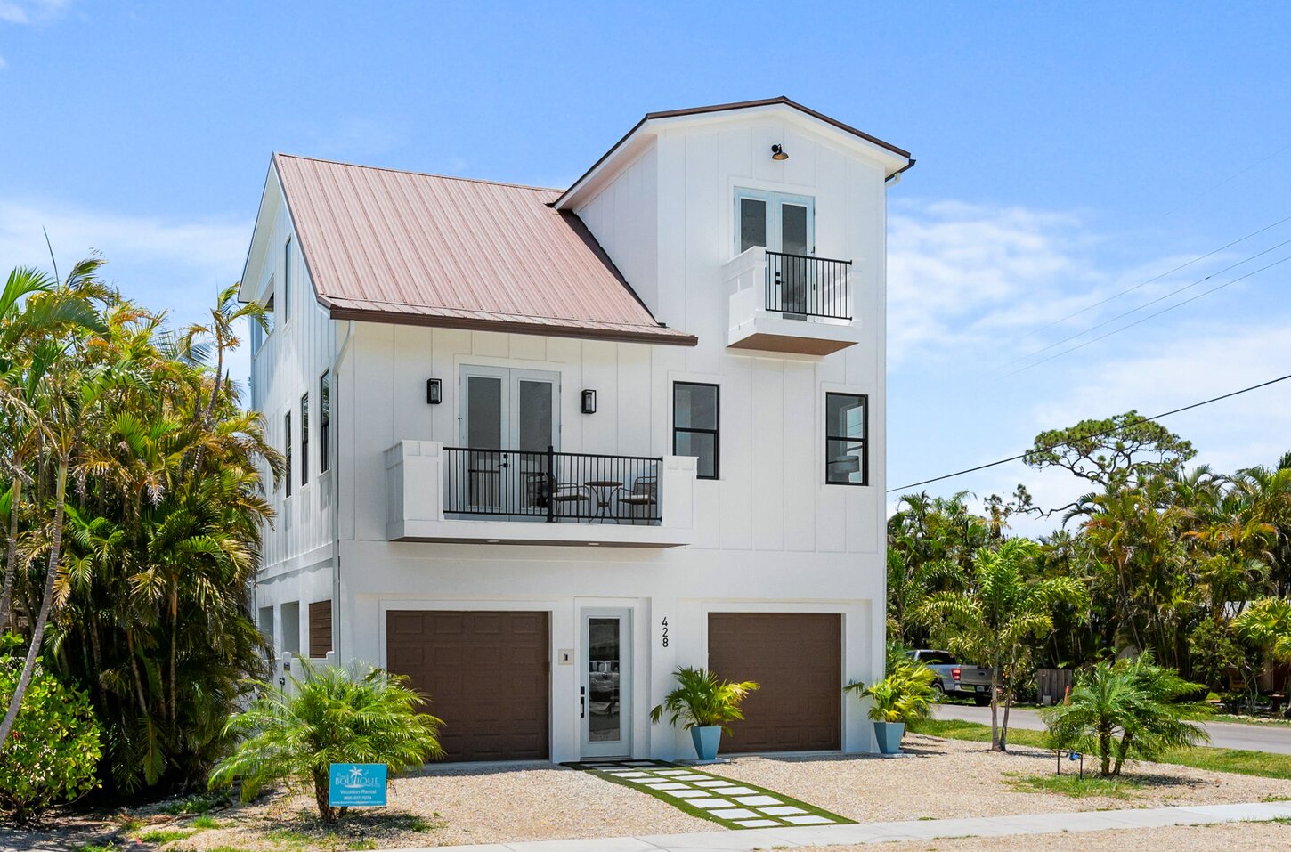 Coastal curb appeal meets modern luxury