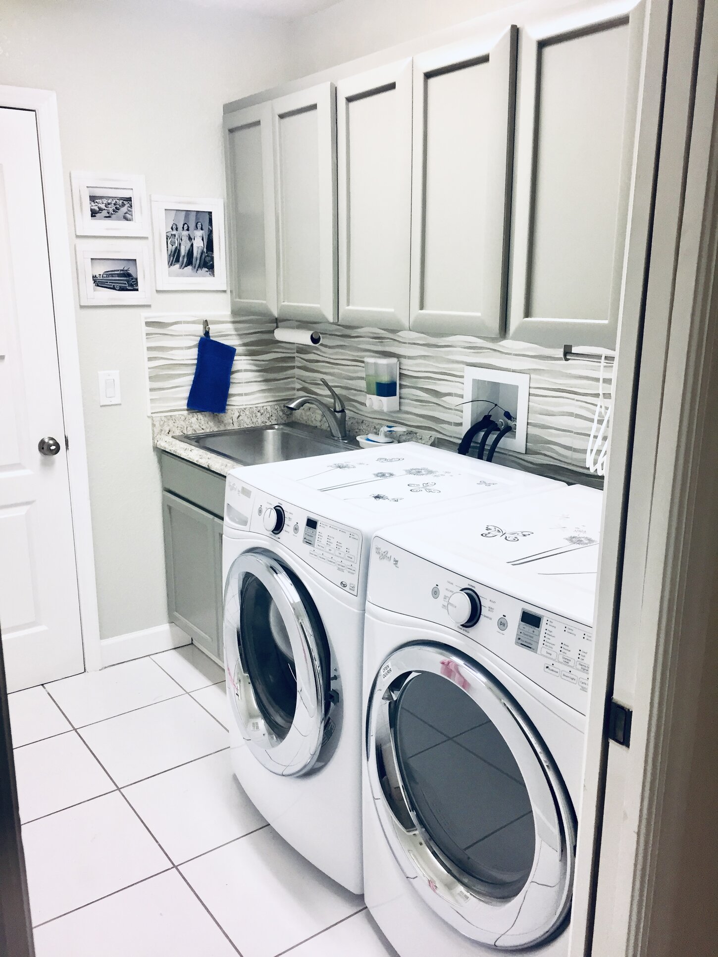 Laundry and Garage Access