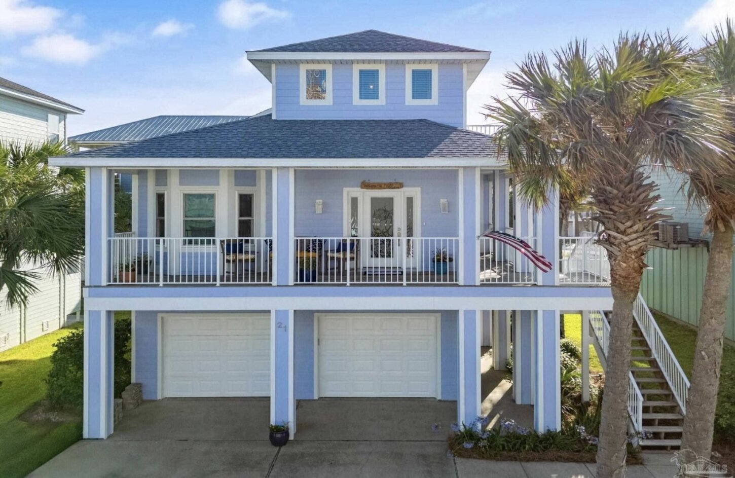 Front of the house