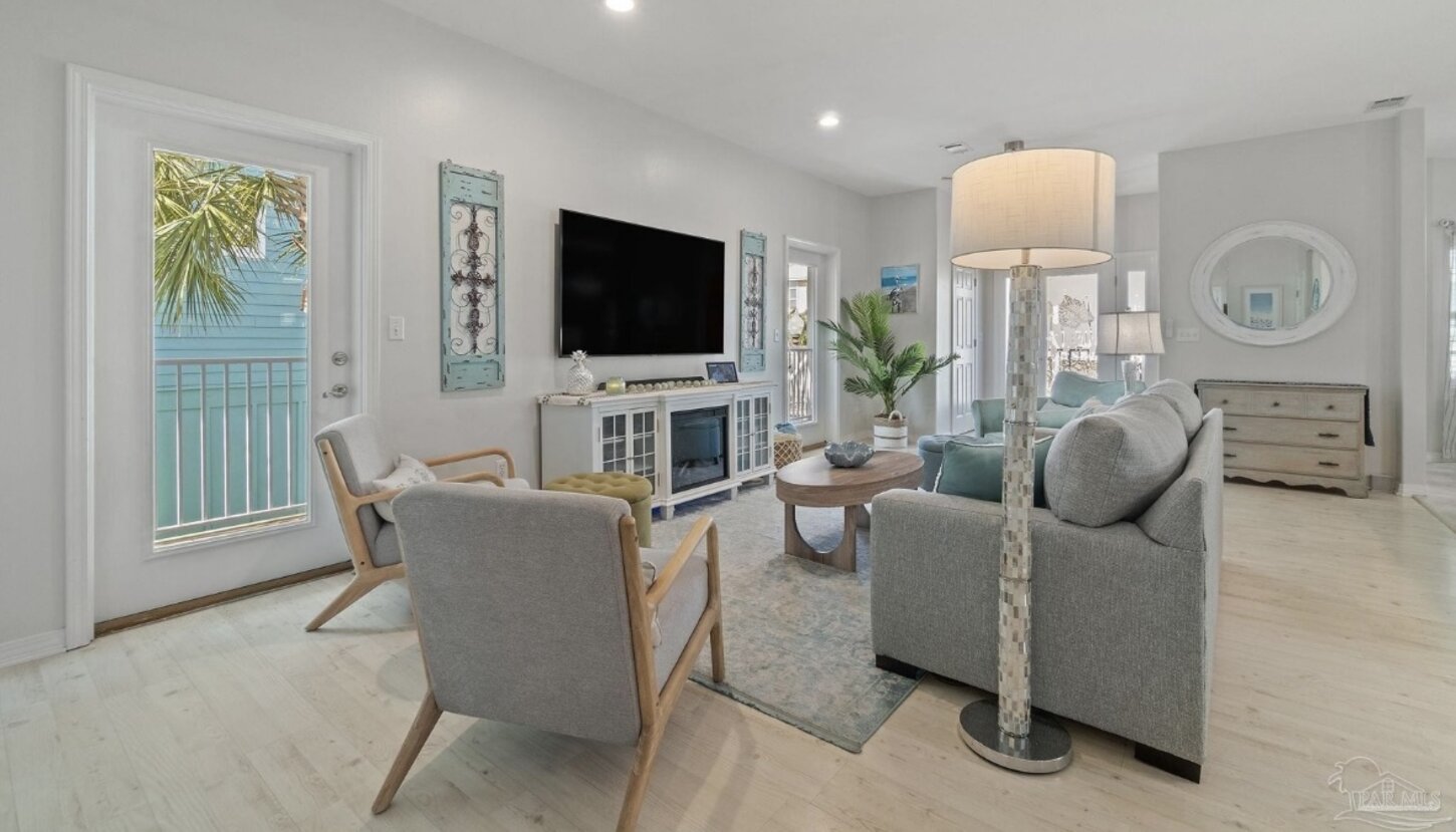 Relax in the open living room