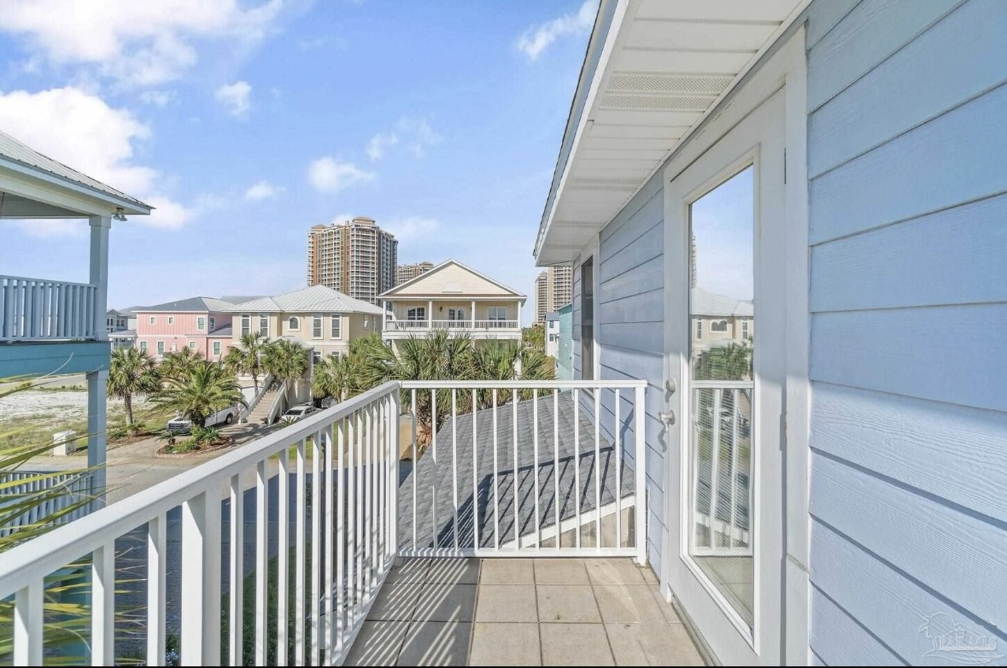 balcony outside bedroom
