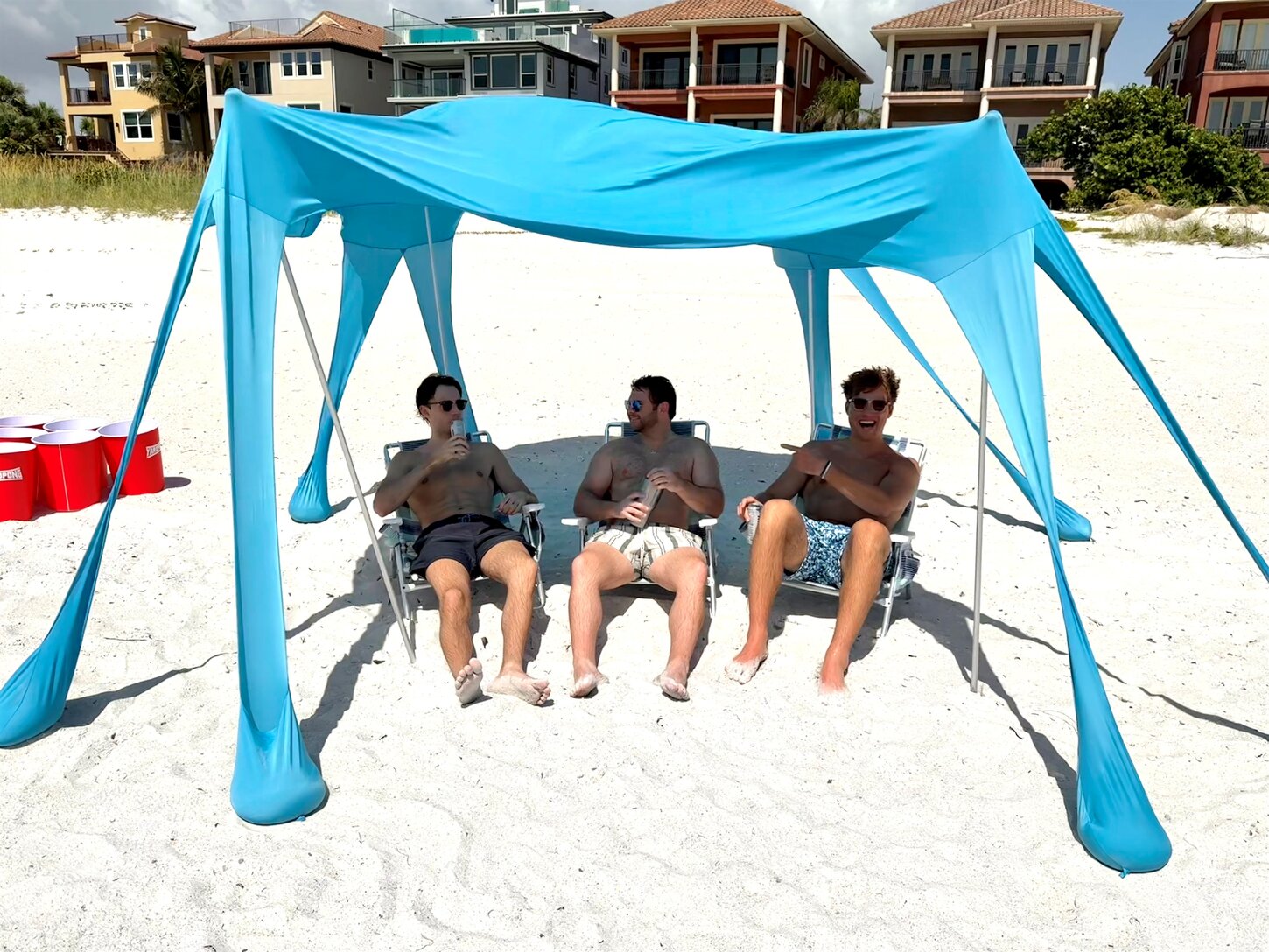 Beach Tent Provided