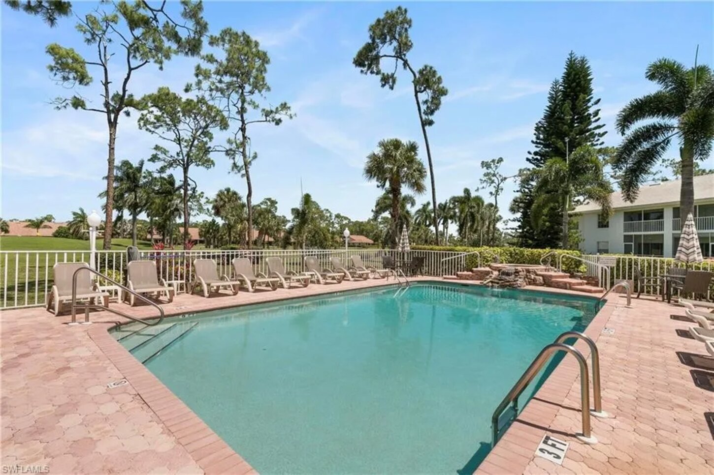 Pool Paradise temperature kept at 79 degrees.