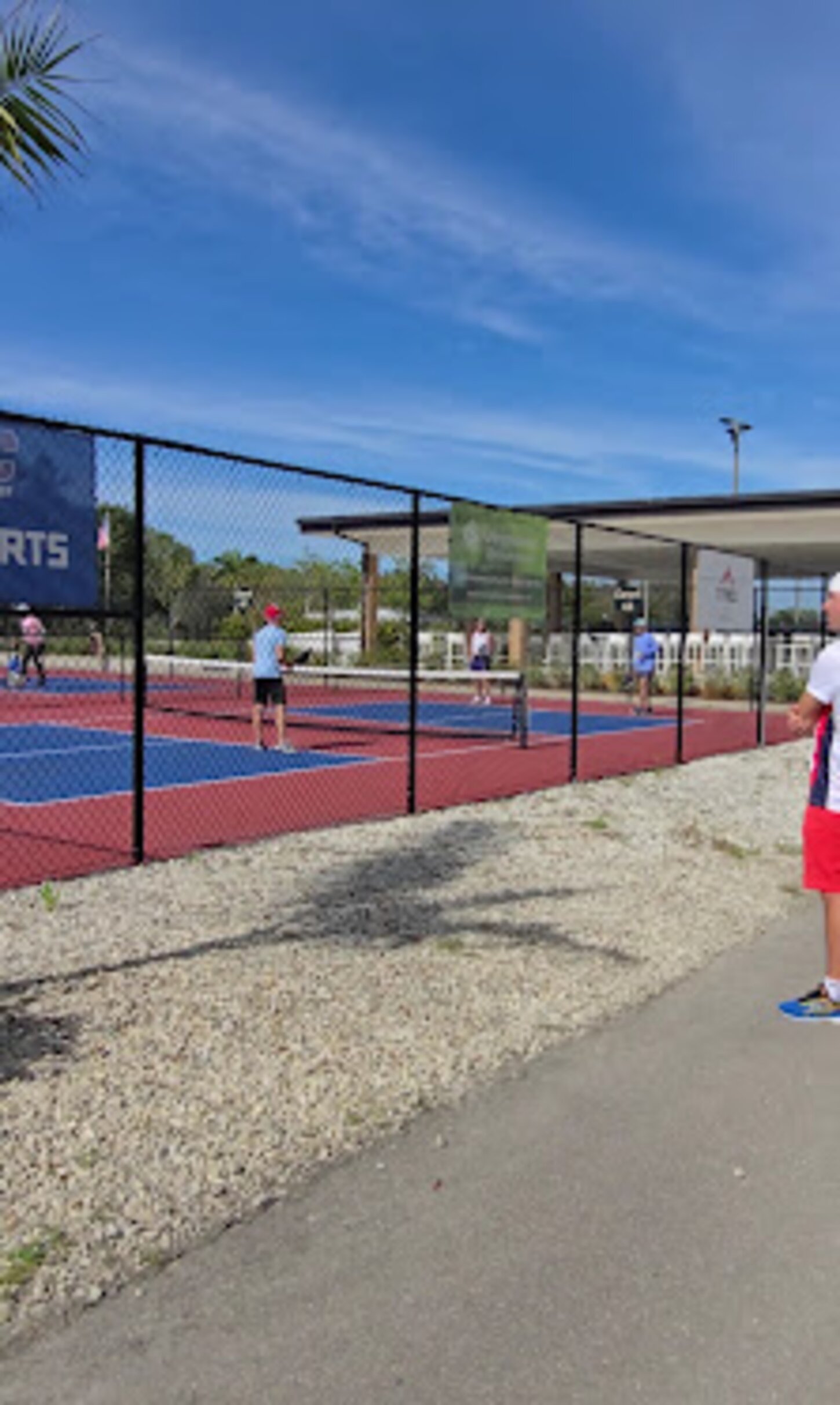 US Pickle Ball courts just a short 2 mile drive.US pickle ball Championship's or held here in May each year.Courts are open to the public.