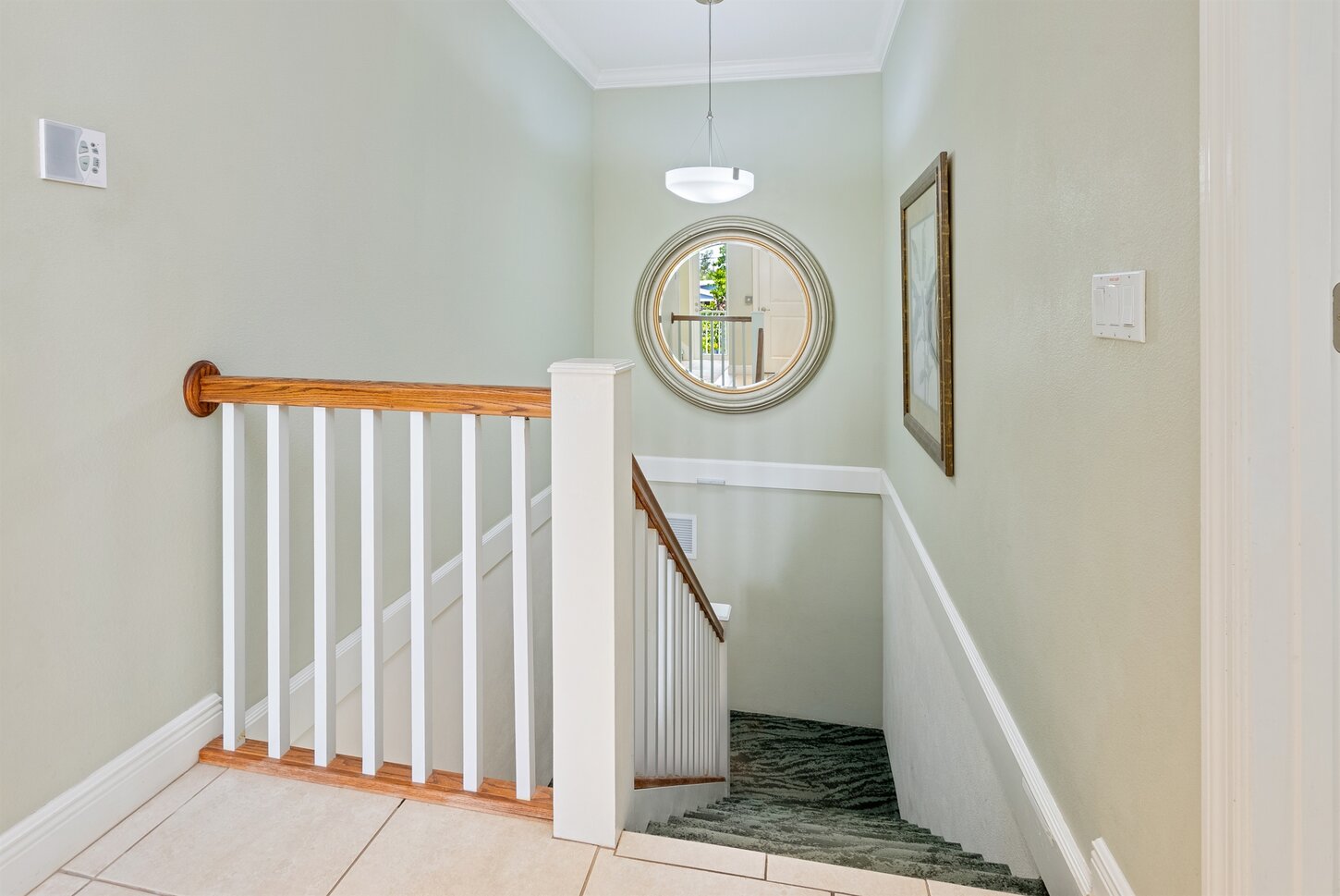 Second Floor Stairwell From Foyer