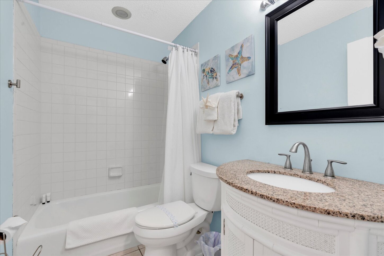 Bathroom in hallway