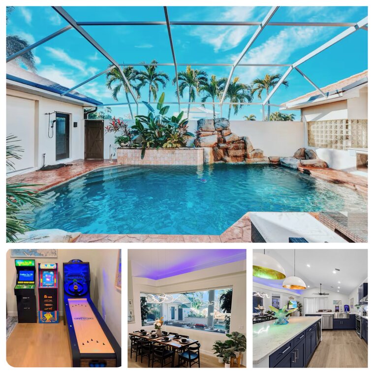 Amazing Pool & Waterfall / Arcade / Beach Ferry