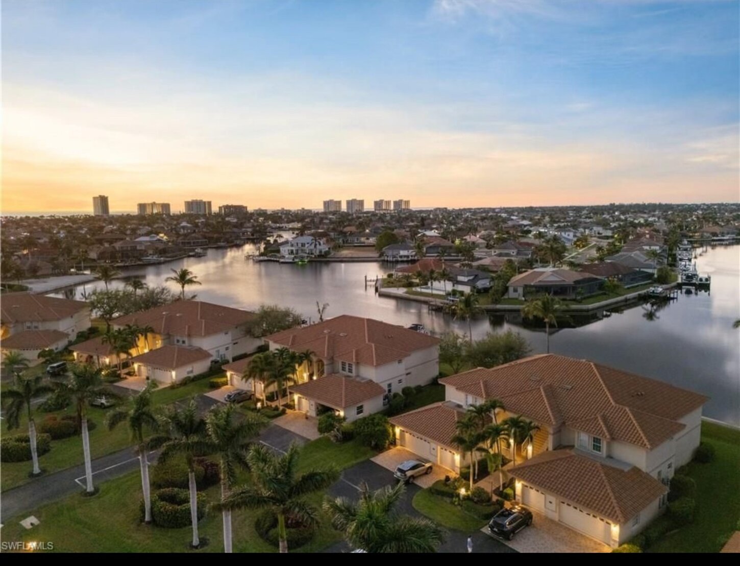 Aerial View at Night