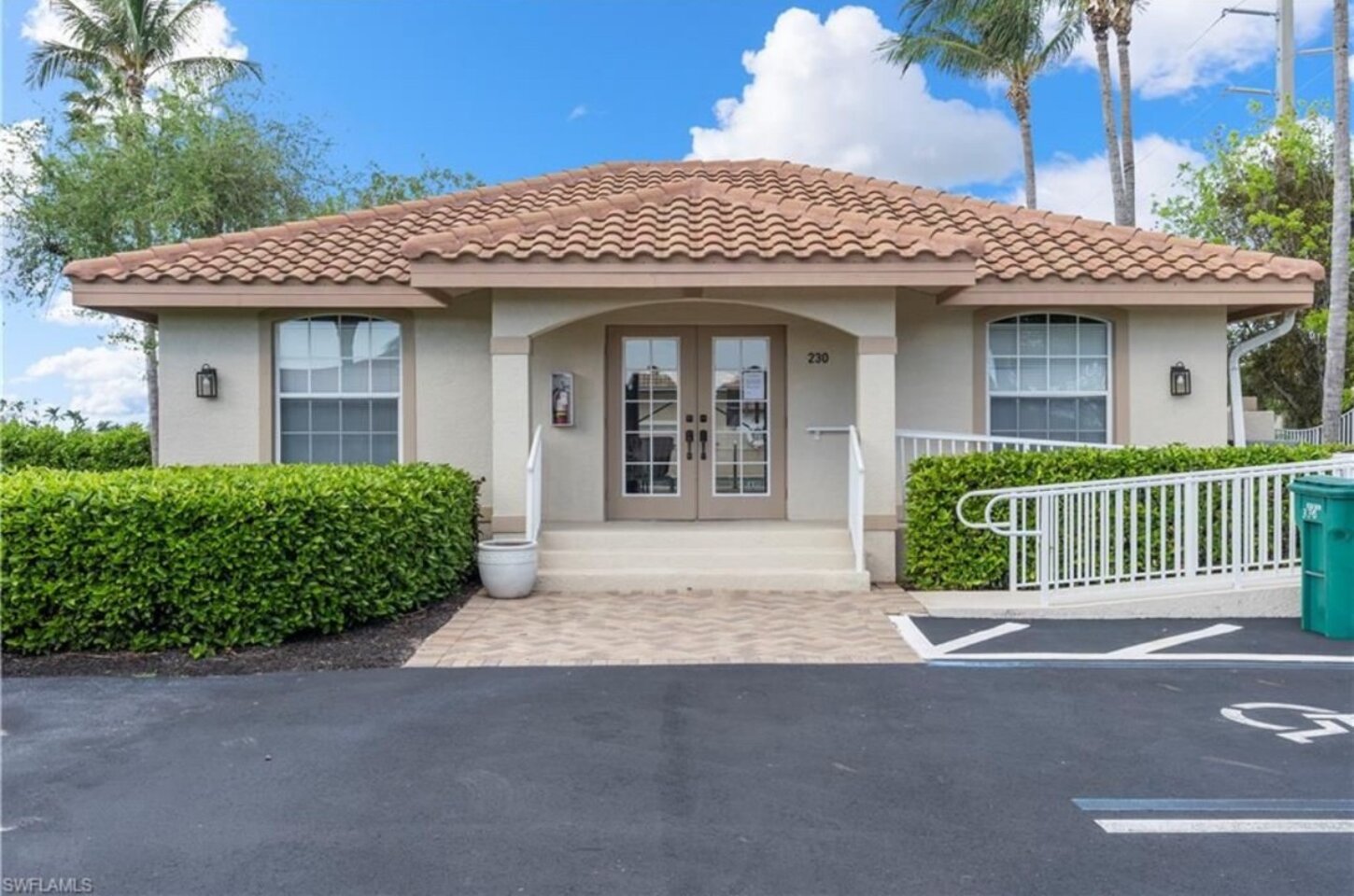 Pool House and Lounge Area